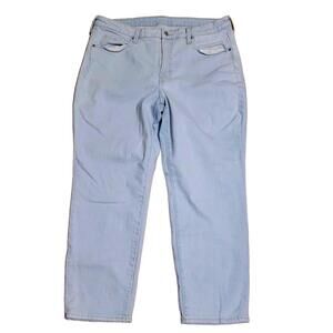 Old Navy Light Wash High Rise O.G. Straight Jeans Size 16